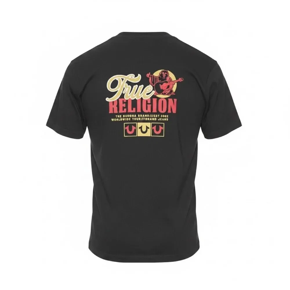 True-religion Men's Black T-shirt